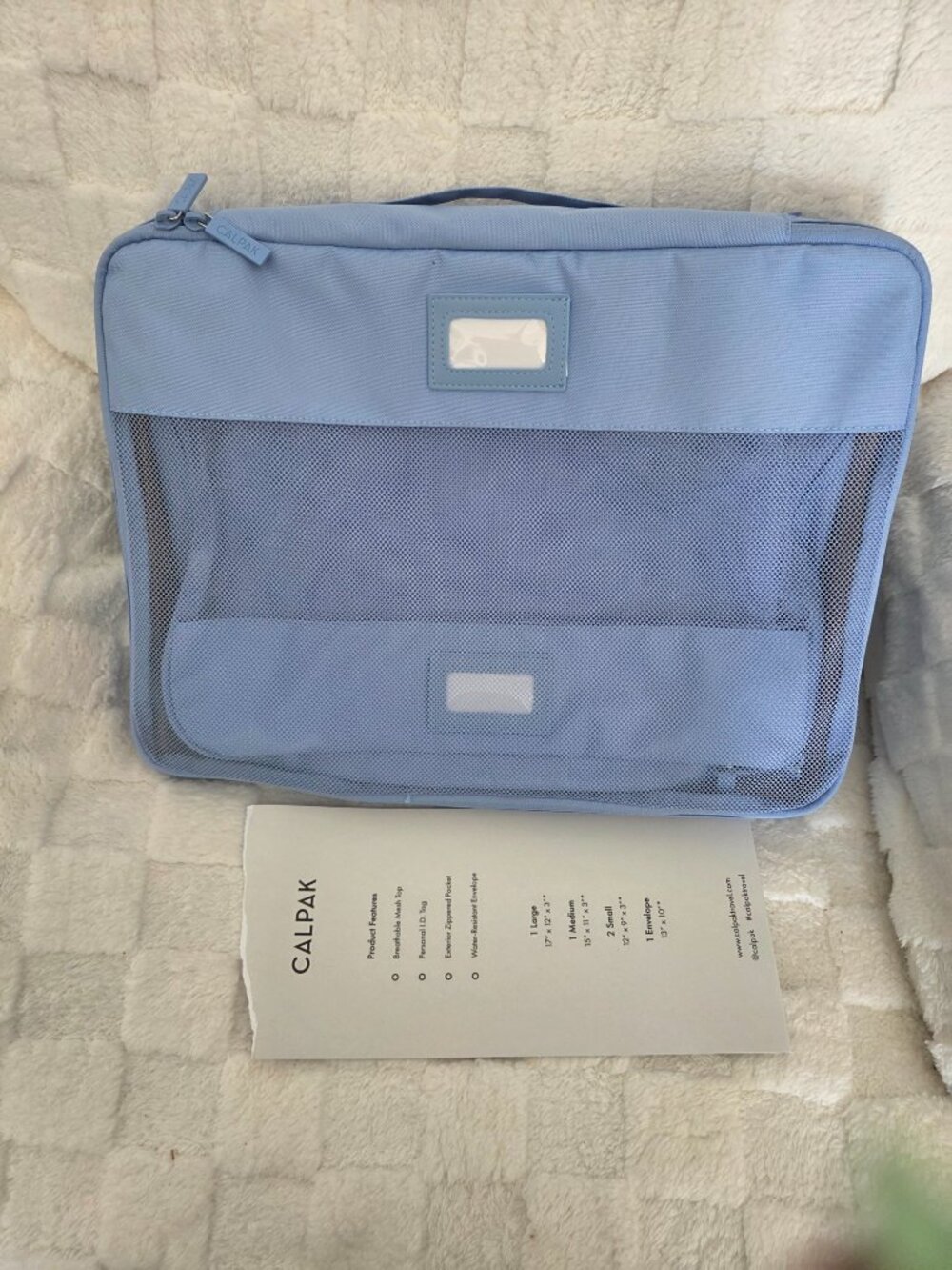 Calpak, Packing Cubes Set (5 Pieces), SKY Blue